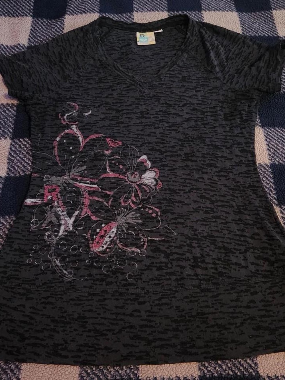 Y2k grunge mcbling style top by Roxy
